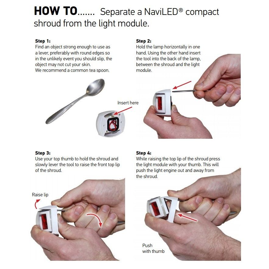 Hella Marine 2 NM NaviLED Towing Navigation Lamp - Boatyard Malaysia
