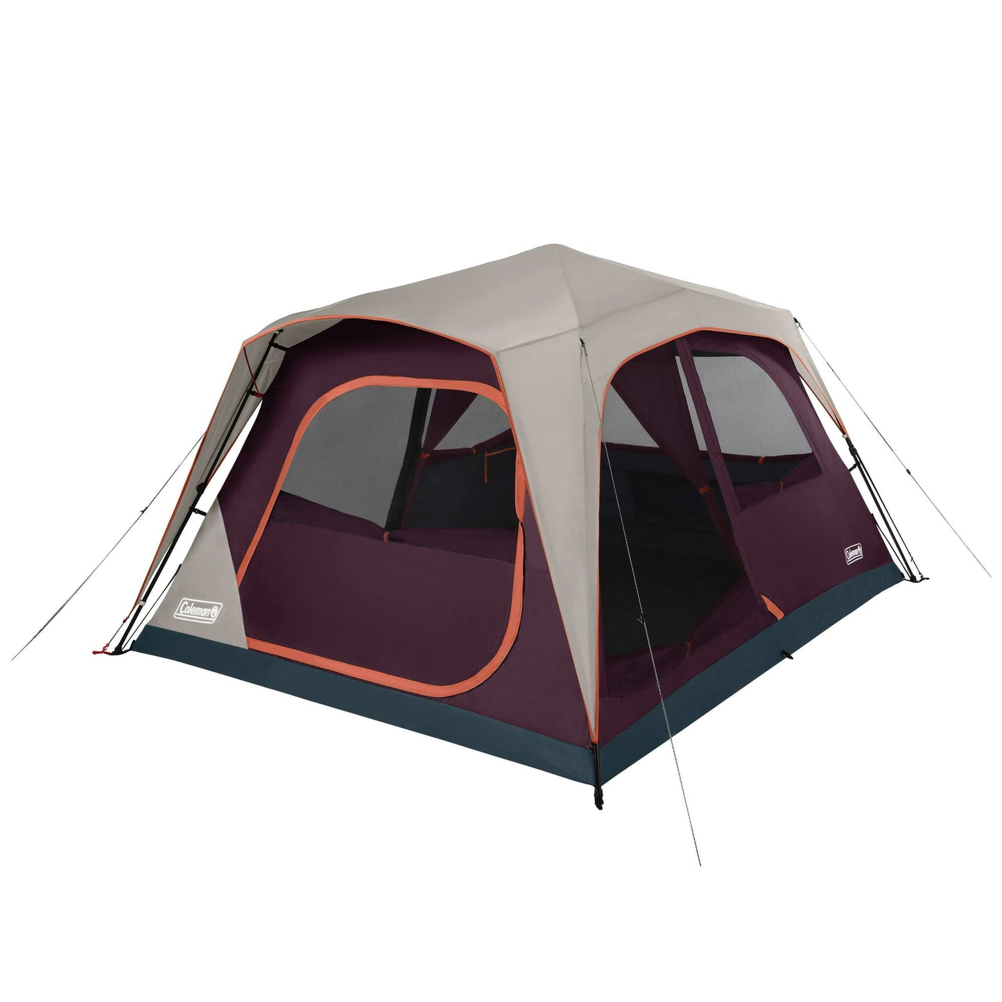 Skylodge 8-Person Instant Camping Tent, Blackberry