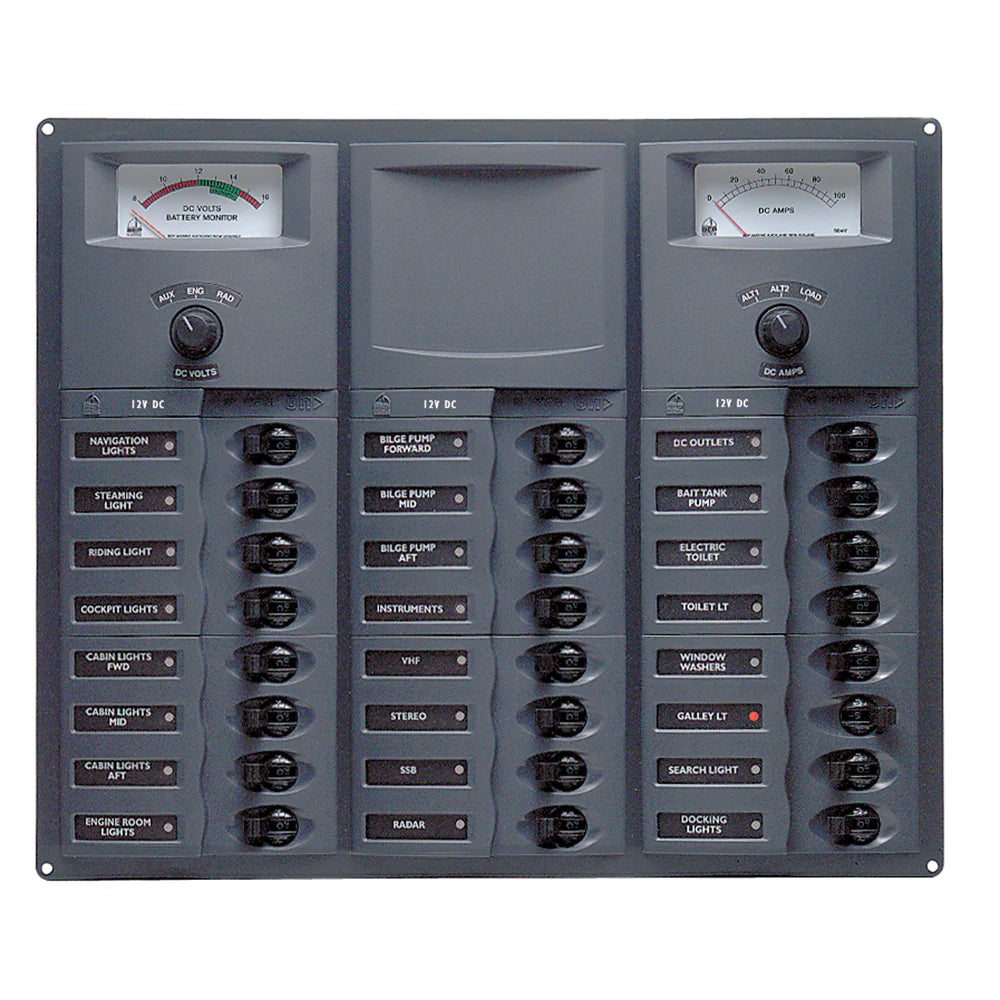 DC Circuit Breaker Panels—With Digital/Analog Monitoring boatyardmalaysia