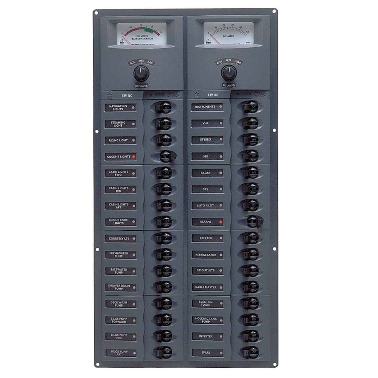 BEP Panel 32Sp DC12V Analog Vertical boatyardmalaysia