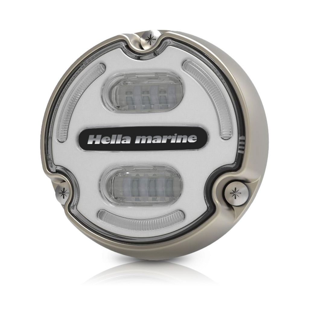 Hella Marine Apelo A2 Bronze White/Blue Underwater Light - Boatyard Malaysia