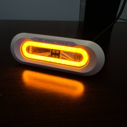 Black Oak Low Pro Flush White Housing Led boatyardmalaysia