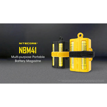 NITECORE NBM41 YELLOW BATTERY STORAGE CASE boatyardmalaysia