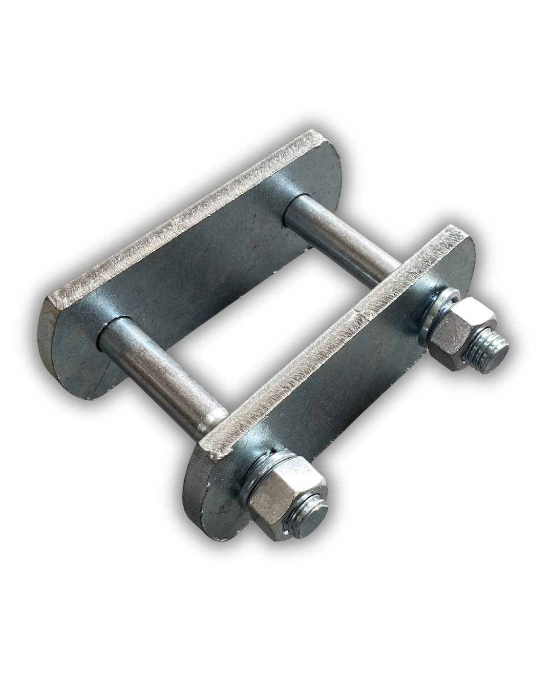 Double Pin Steel Plate Hanger (Silver) Heavy Duty