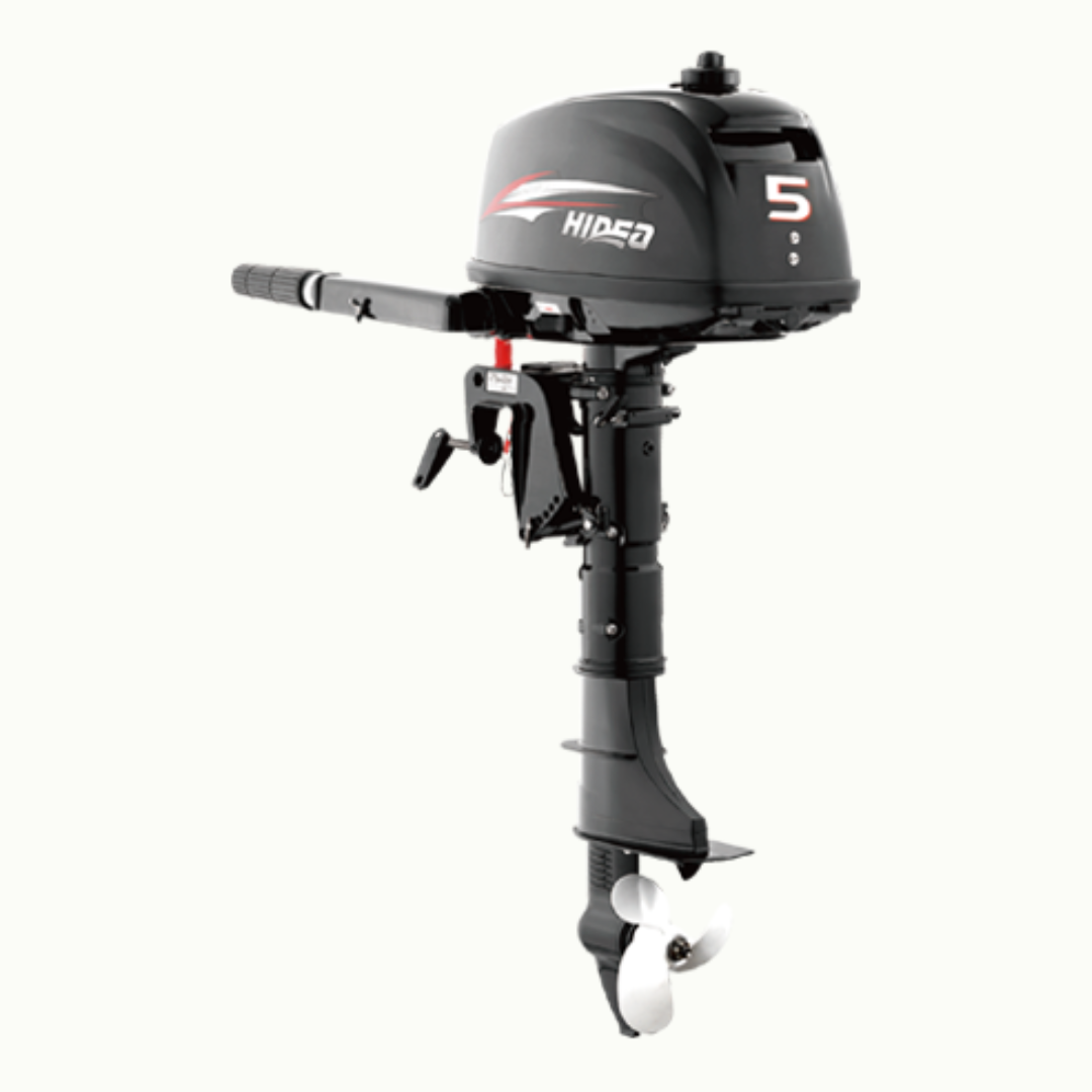Hidea 5HP 2-stroke HD5F Outboard Motor boatyardmalaysia