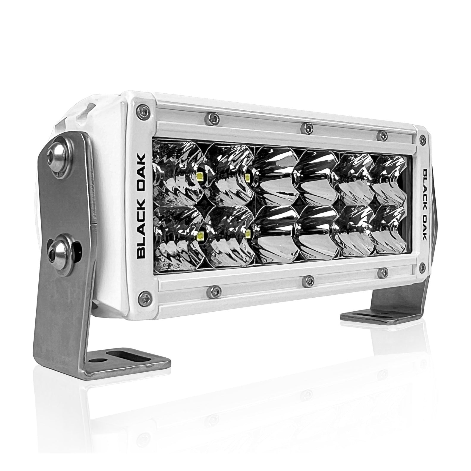 Black Oak 6" Double Row 5W Combo White boatyardmalaysia