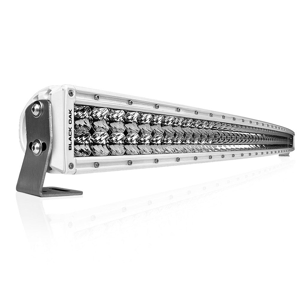 Black Oak 60" Double Row Marine 5W Combo White boatyardmalaysia