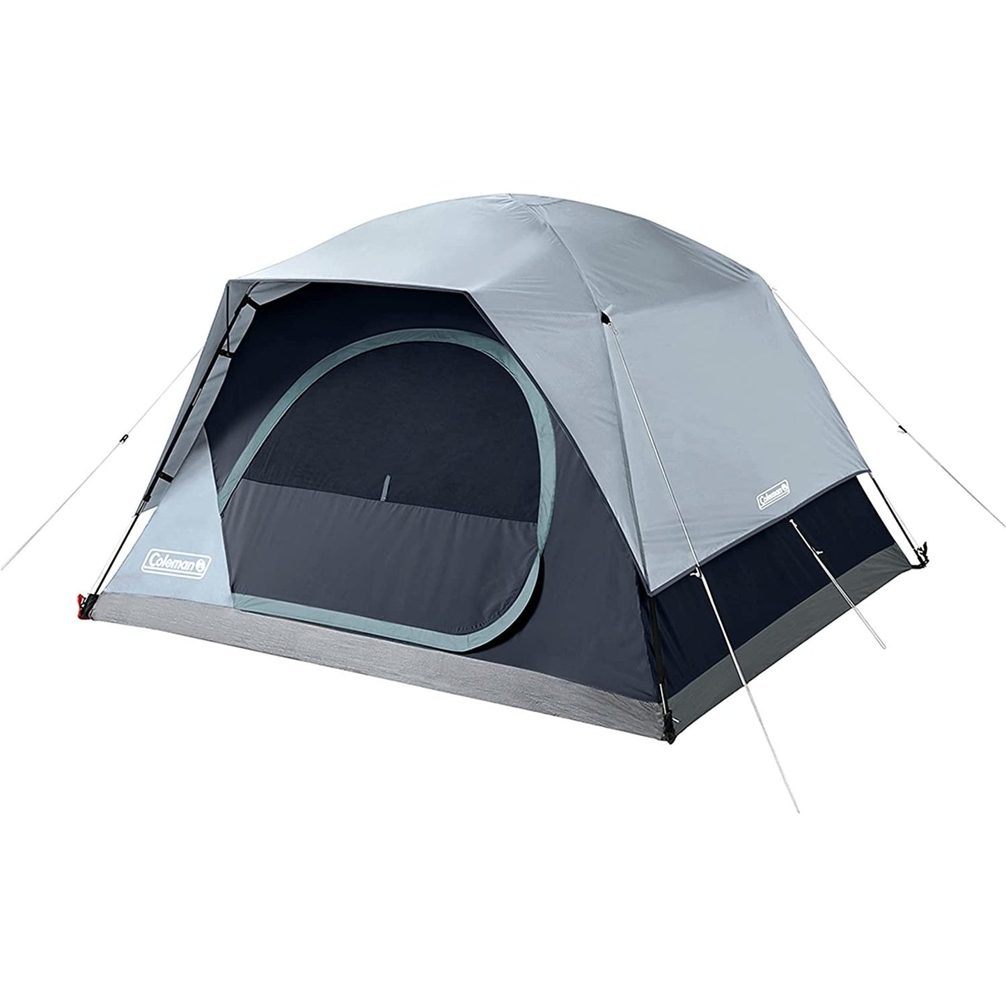 Skydome 4-Person Camping Tent with LED Lighting