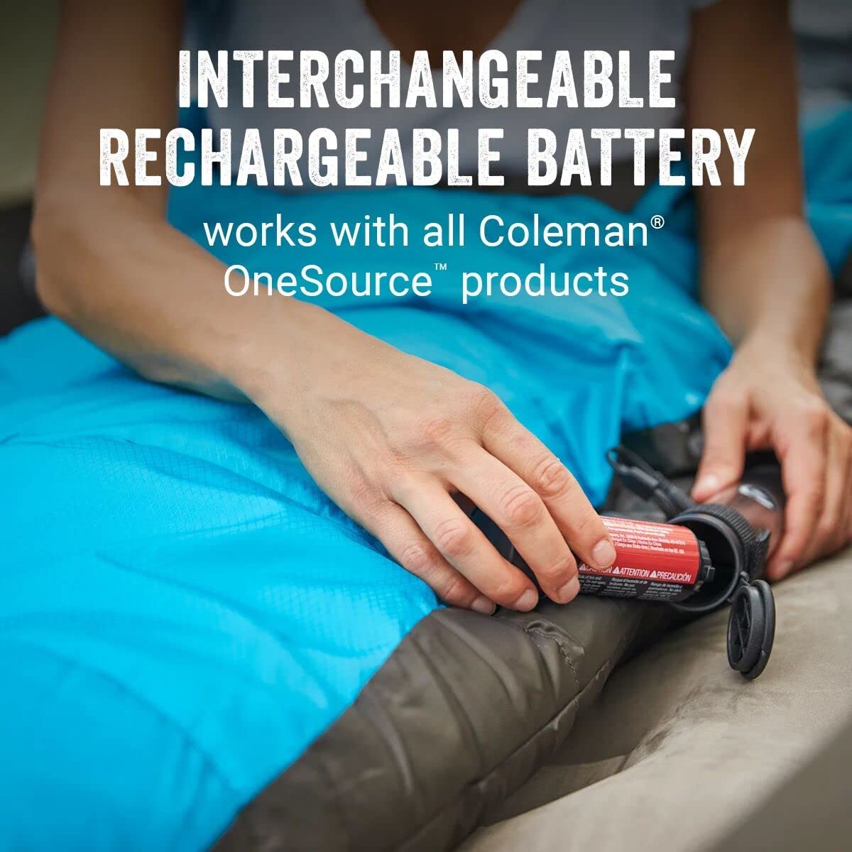 OneSource Heated Sleeping Bag & Rechargeable Battery