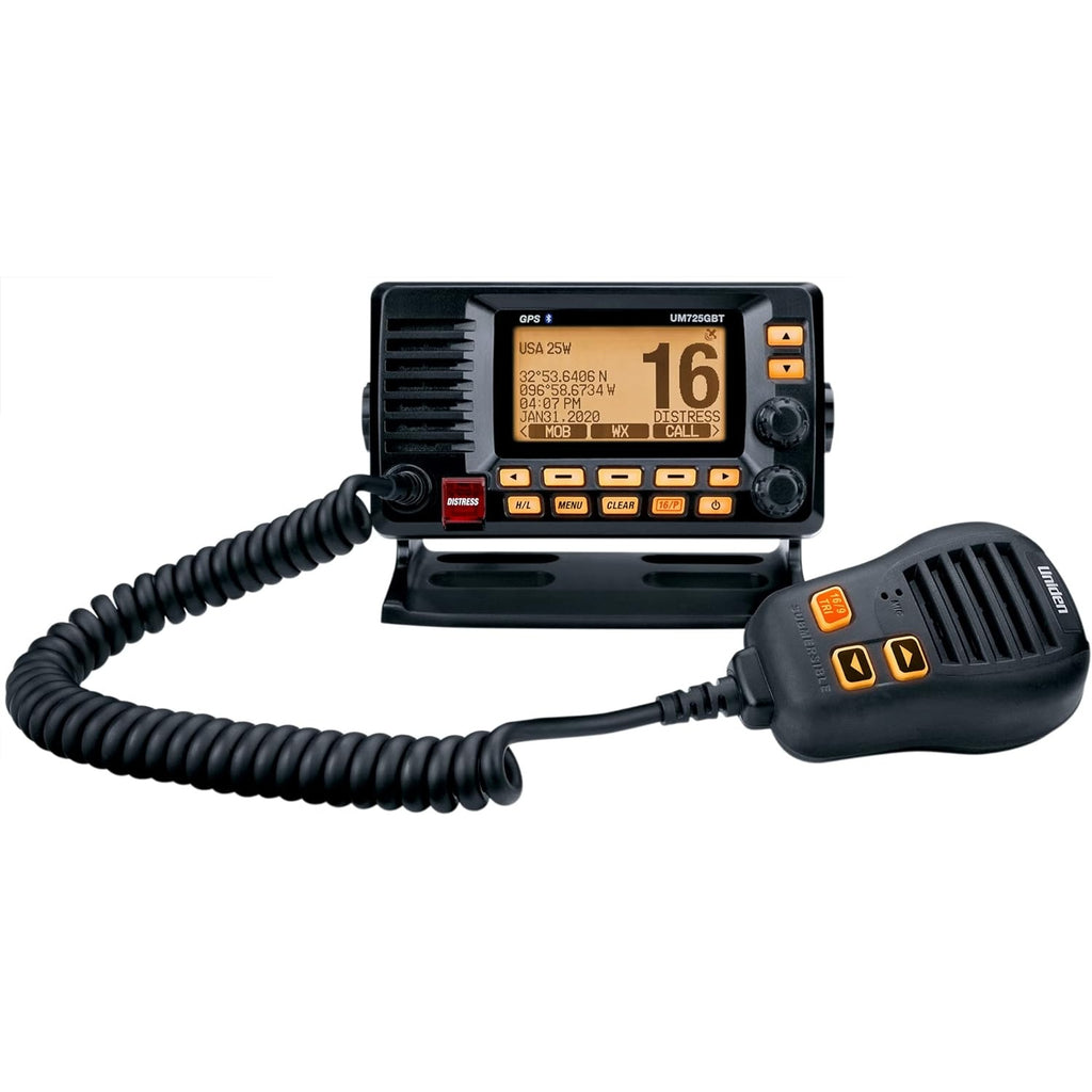 UM725 Fixed Mount VHF Radio with GPS & Bluetooth boatyardmalaysia