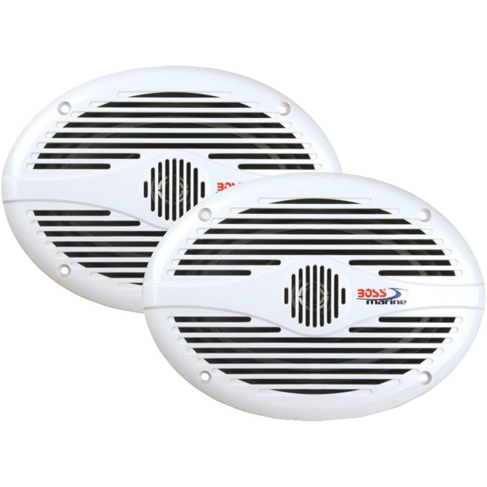 MR690 White 6" X 9" Oval Speakers pair boatyardmalaysia