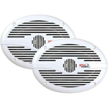 MR690 White 6" X 9" Oval Speakers pair boatyardmalaysia