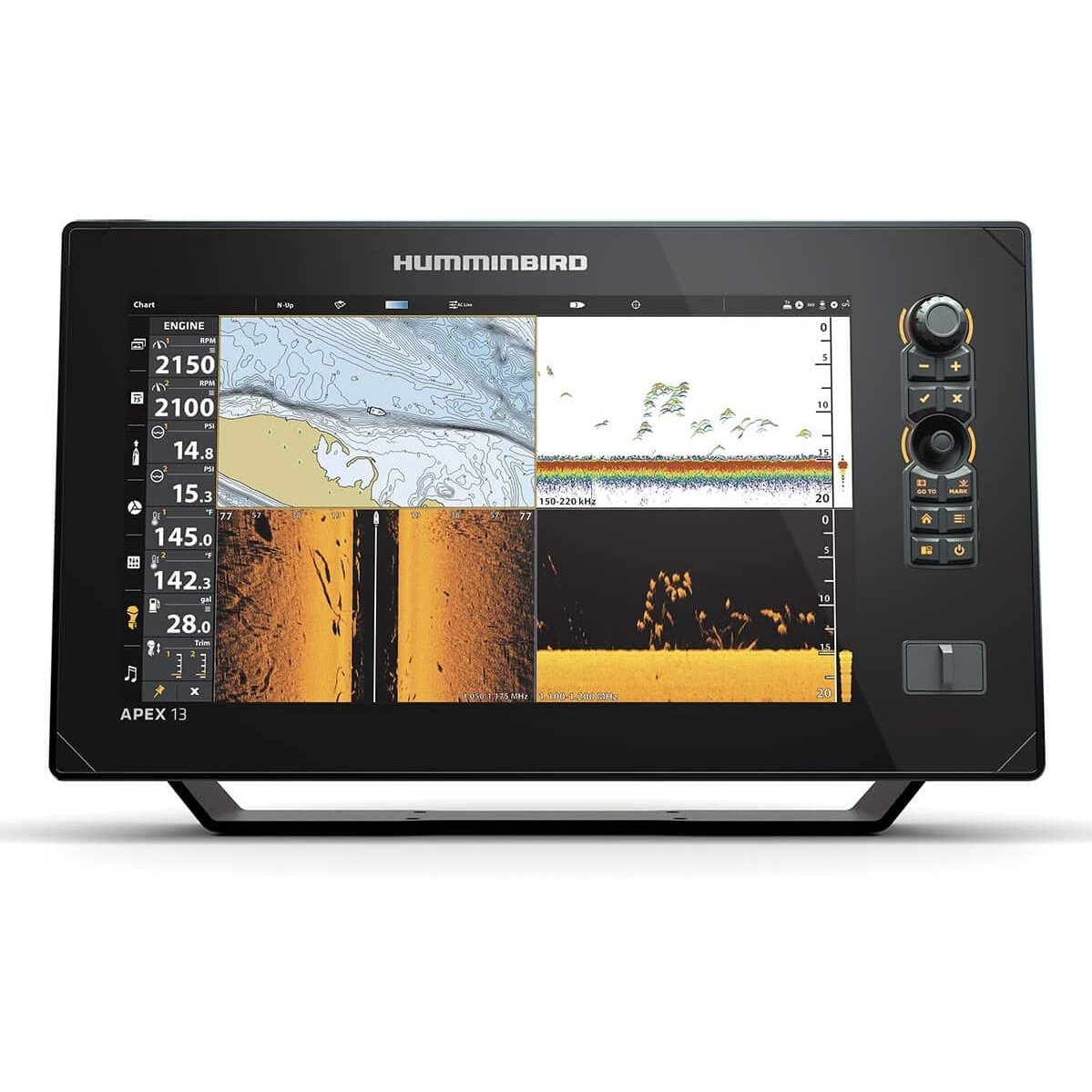 Humminbird APEX 13 MEGA SI+ CHARTPLOTTER CHO - Boatyard Malaysia