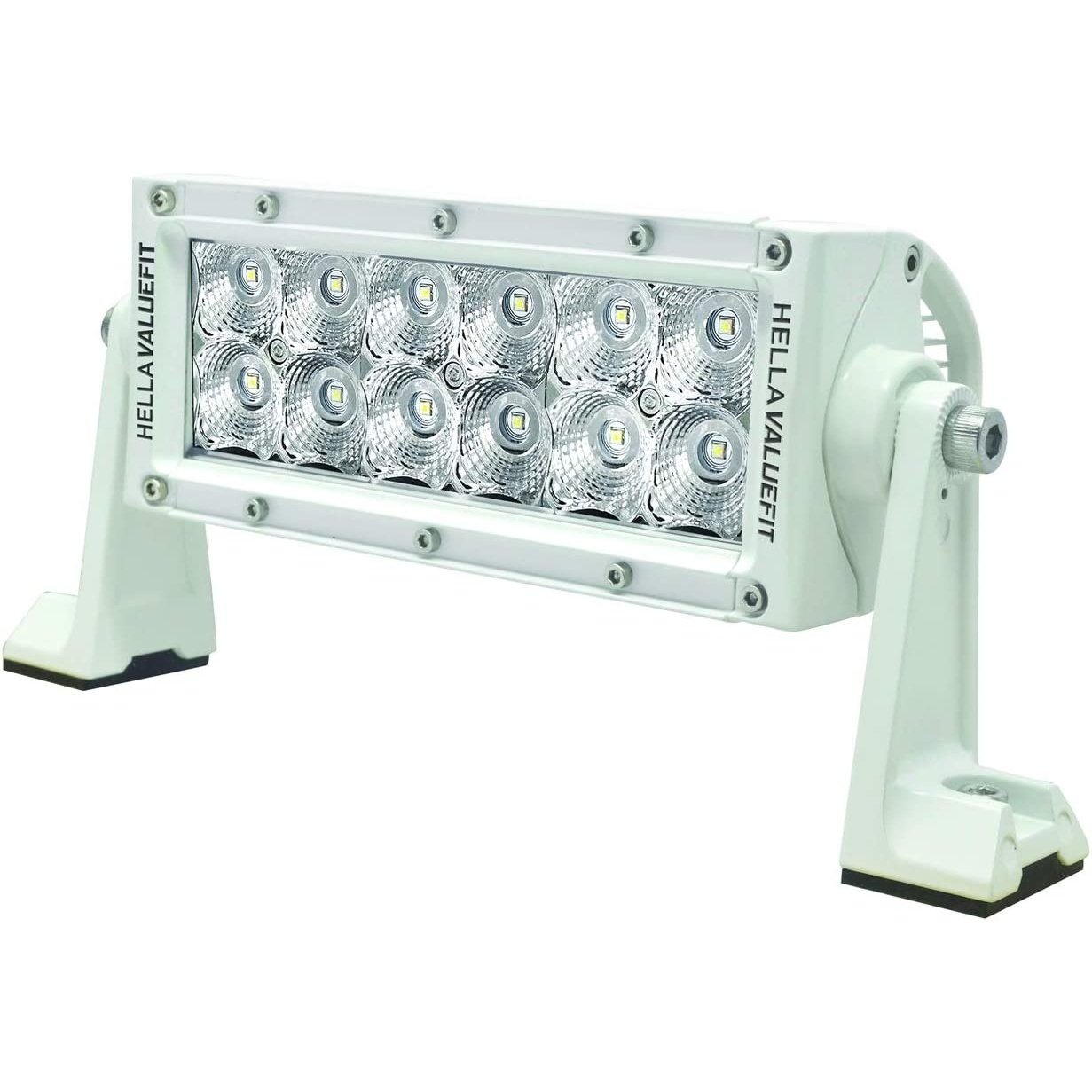 Hella Marine Value Fit Sport Series 12 LED Flood Light Bar - 8" - White - Boatyard Malaysia