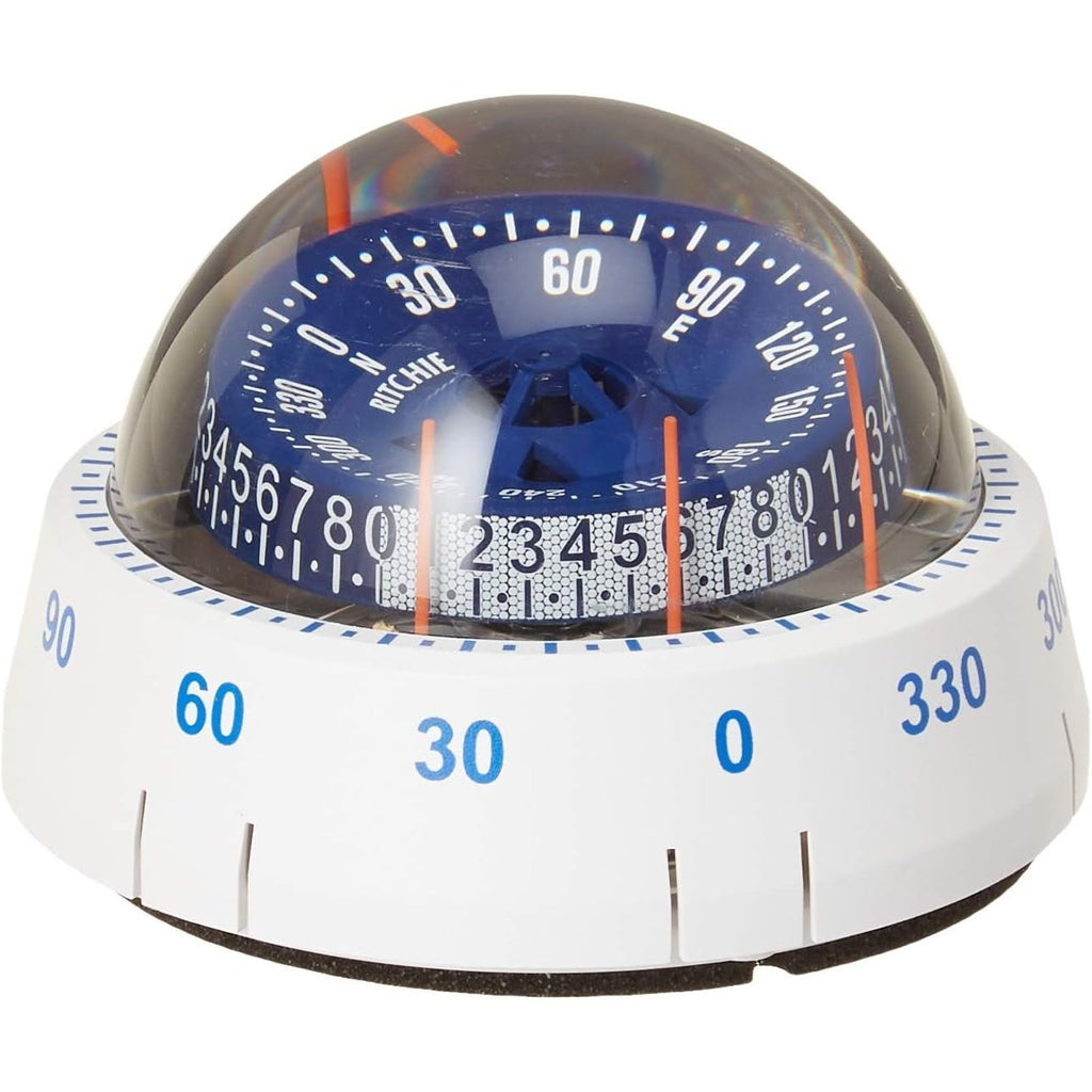 Ritchie XP-99W Kayaker Compass - White - Boatyard Malaysia