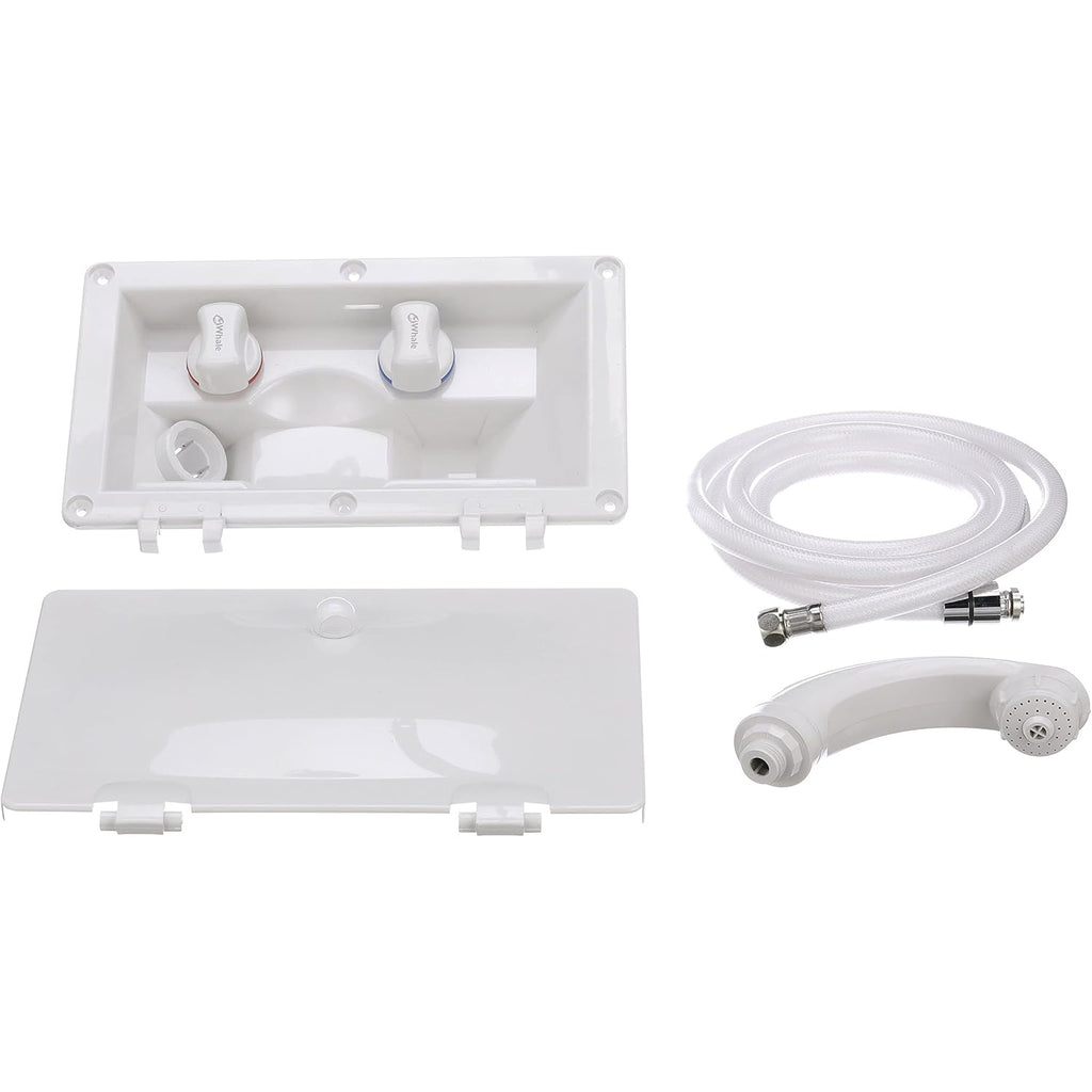 Whale Marine Whale Swim 'N' Rinse Transom Shower Hot And Cold Mixer - Boatyard Malaysia