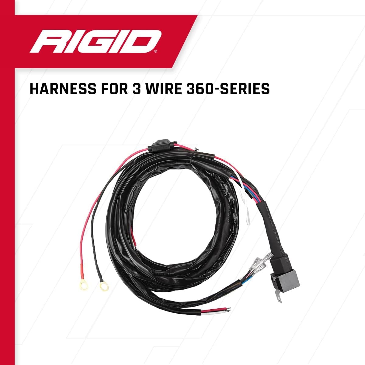 Rigid Industries Harness For 3 Wire 360-Series Lights - Boatyard Malaysia