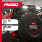 Rigid Industries 1X2 65 Deg DC Scene Light - Boatyard Malaysia