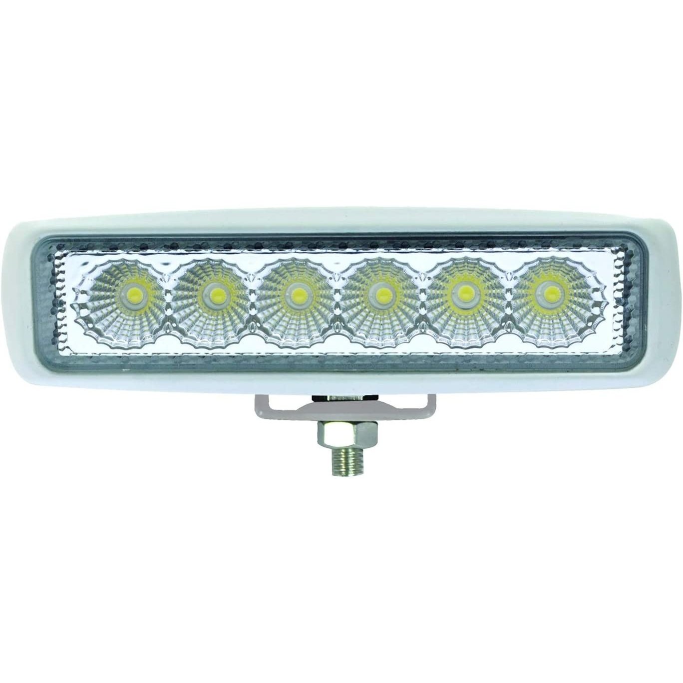 Value Fit Mini 6 LED Flood Light Bar - White boatyardmalaysia