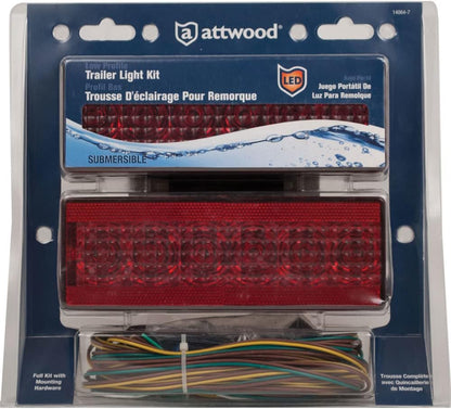 Attwood LED Low-Profile Trailer Light Kit