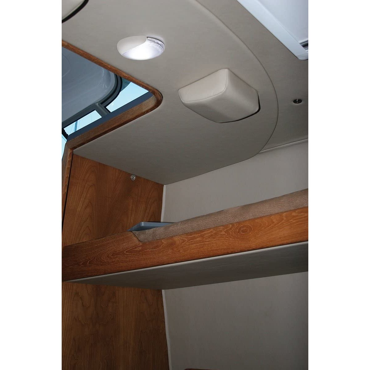 Hella Marine EuroLED 175 Surface Mount Touch Lamp - Blue/White LED - White Housing - Boatyard Malaysia