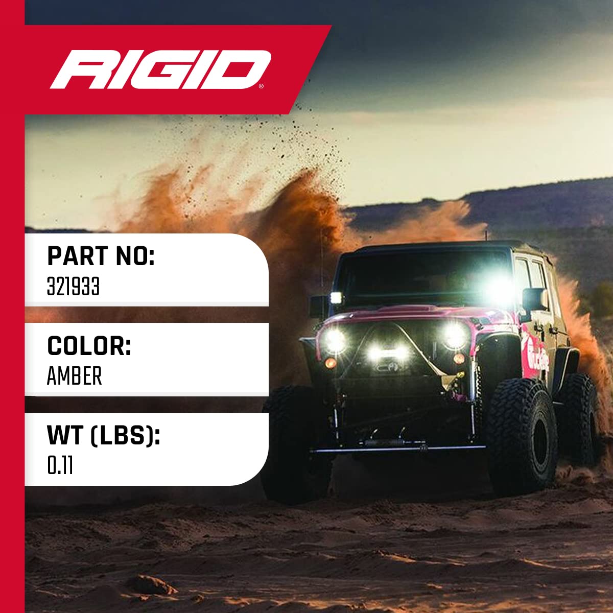 Rigid Industries D-XL Series Cover - Boatyard Malaysia