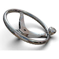 Lewmar 13.5" Powerboat Steering Wheel with PowerGrip Control Knob and 5/8" Nut - Boatyard Malaysia