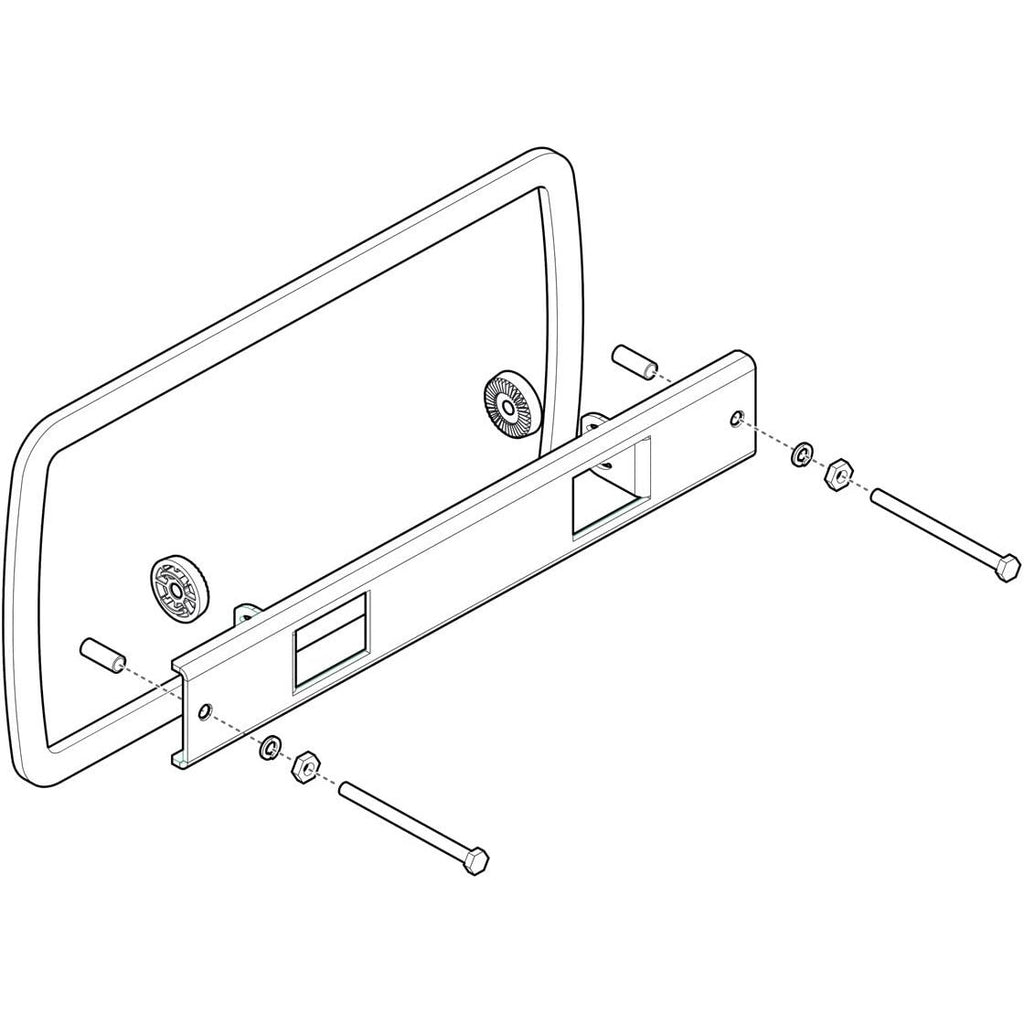 Humminbird IDMK H7 RD - In-Dash Mounting Kit HELIX 7 Models REINFORCED - Boatyard Malaysia