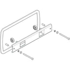 Humminbird IDMK H7 RD - In-Dash Mounting Kit HELIX 7 Models REINFORCED - Boatyard Malaysia