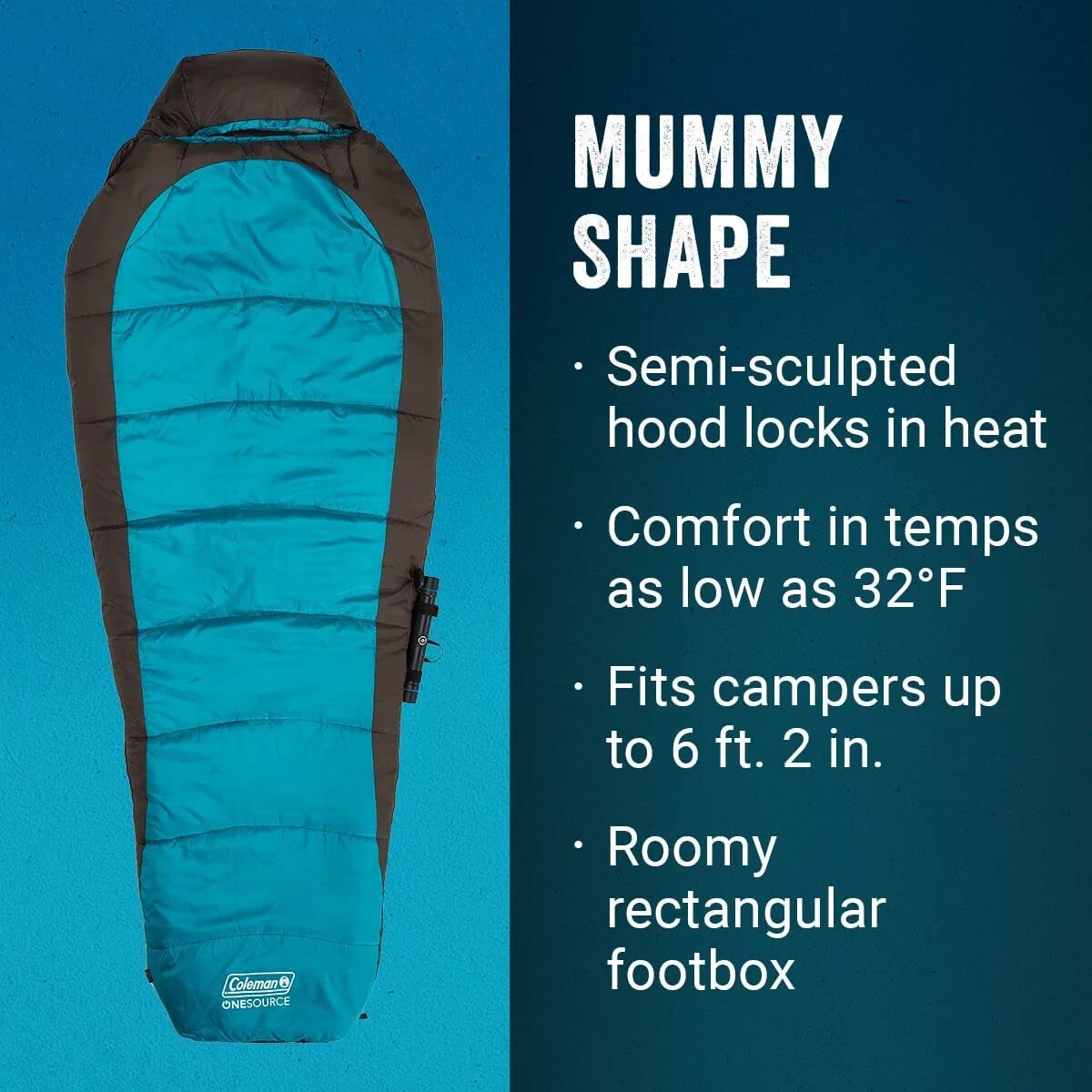 OneSource Heated Sleeping Bag & Rechargeable Battery boatyardmalaysia