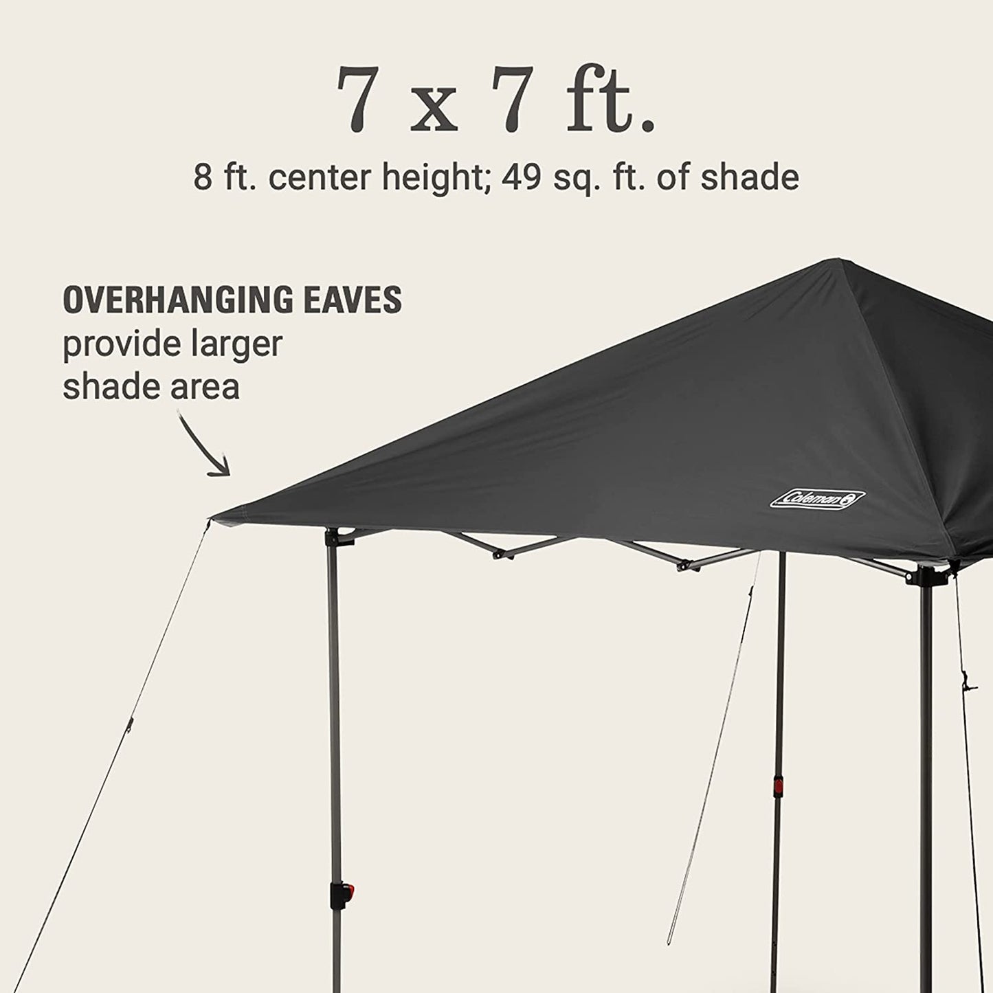 Oasis Lite Canopy 7X7 Onepeak Blk C001