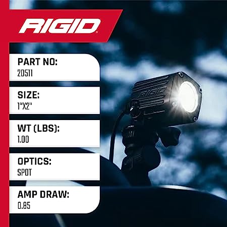 Rigid Industries Ignite Spot Surface Mount - Boatyard Malaysia