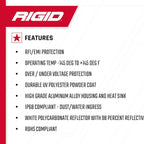 Rigid Industries 1X2 65 Deg DC Scene Light - Boatyard Malaysia