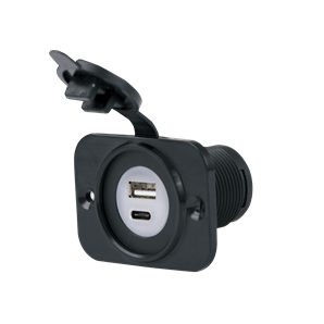 Marinco Sealink Dual USB-A/C Combo Charger - Boatyard Malaysia