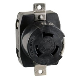 Marinco 6369cr 125/250v 50 Amp Wire Dockside Receptacle - Boatyard Malaysia