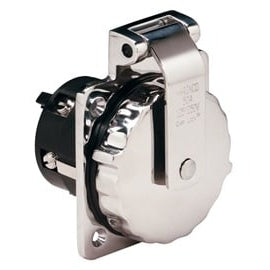 Marinco 6373el 50 Amp 125/250v Stainless Steel Inlet - Boatyard Malaysia