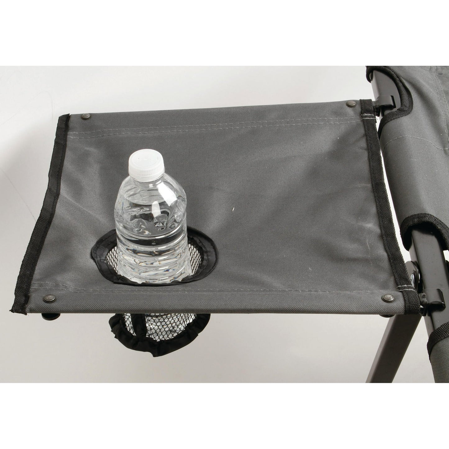 Pack-Away Camping Cot with Side Table