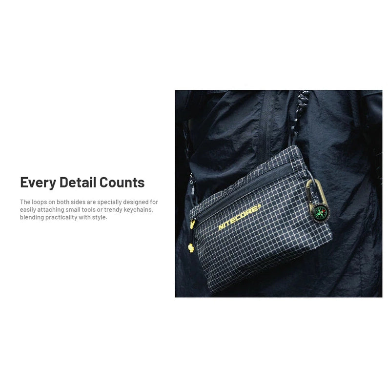 NITECORE NPP01 MINI SACOCHE BAG BLACK NPP01-SMALL boatyardmalaysia