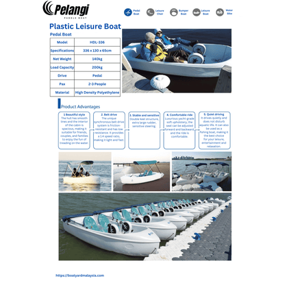 Plastic Leisure Boat boatyardmalaysia