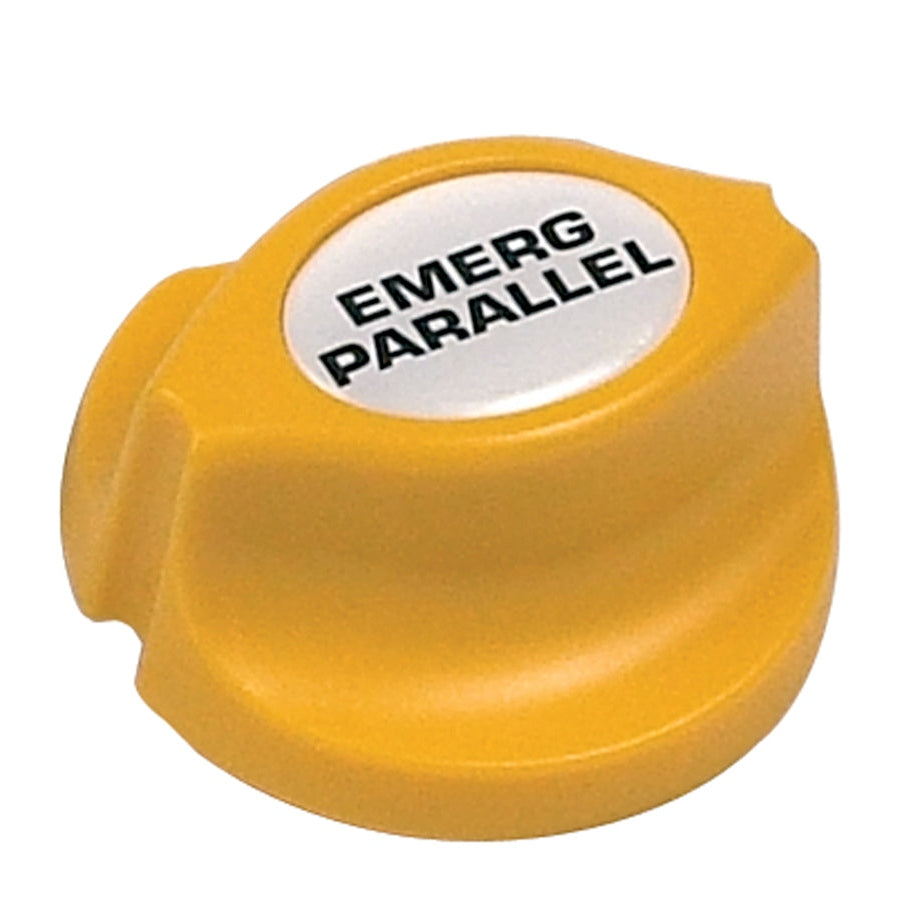 Emergency Parallel Battery Knob, Yellow Easy Fit boatyardmalaysia