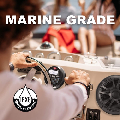 MCKGB350 - 6.5" Weatherproof Marine Gauge Receiver and Speaker boatyardmalaysia