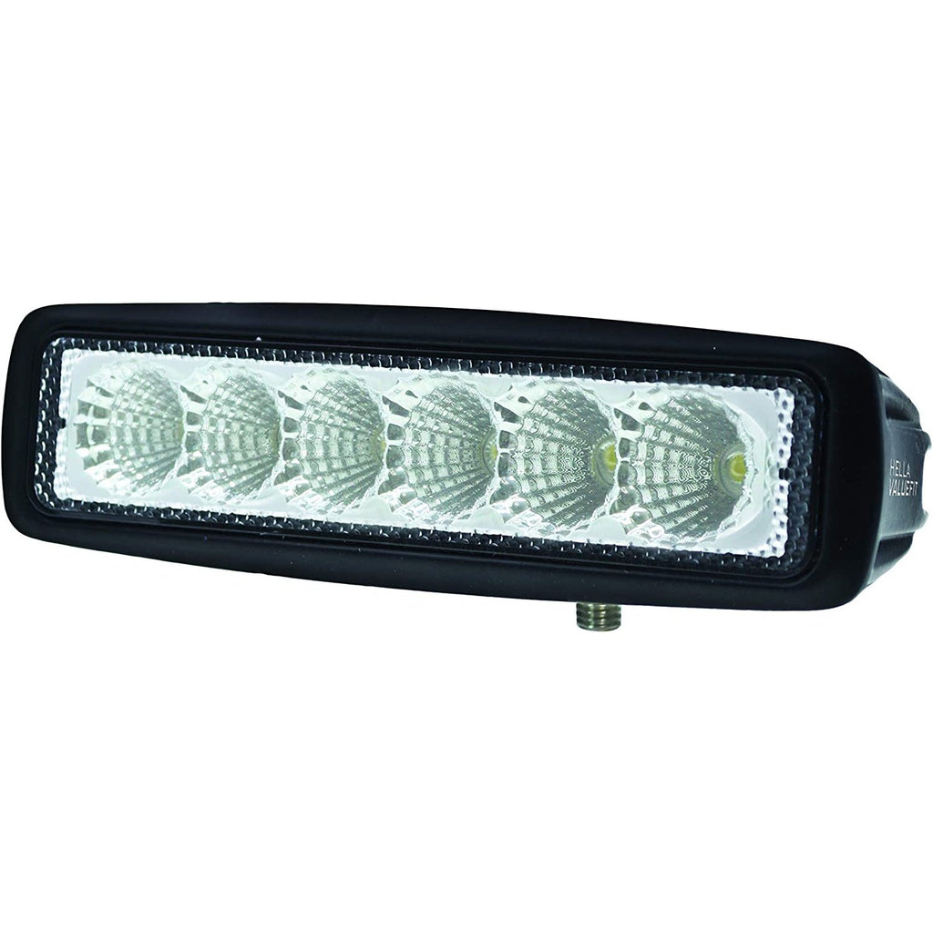 Hella Marine Value Fit Mini 6 LED Flood Light Bar - Black - Boatyard Malaysia