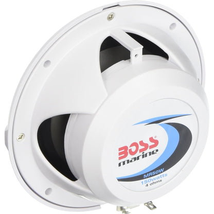 MR50W White 5.25" Round Speakers pair boatyardmalaysia