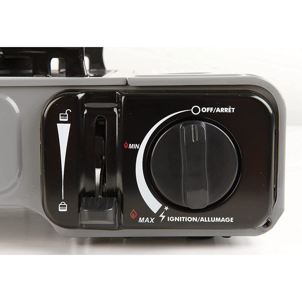 Coleman Tabletop Portable Butane Gas Camping Stove, 1 Burner - Gray - Boatyard Malaysia