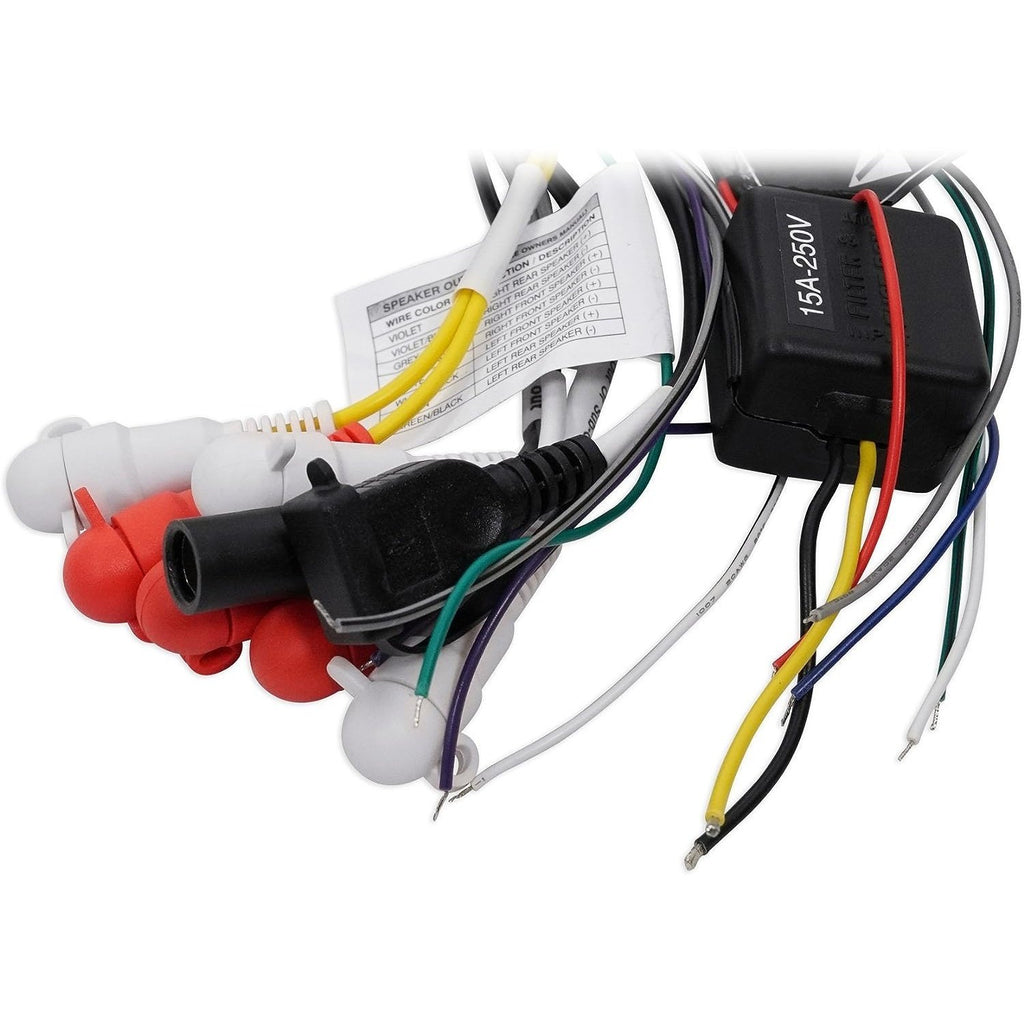 Boss Audio MGR350B Marine Gauge Style Mp3/am/fm/radio - Boatyard Malaysia