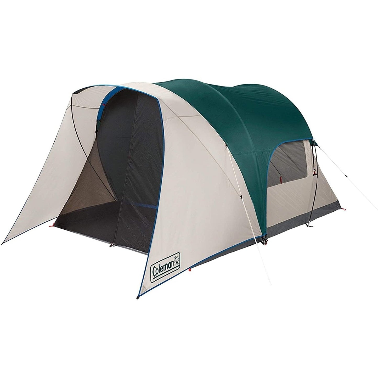 4-Person Cabin Tent with Screened Porch, Evergreen