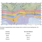 Ritchie SR-2 Venture Sail Boat Compass w/Clinometer - Black - Boatyard Malaysia
