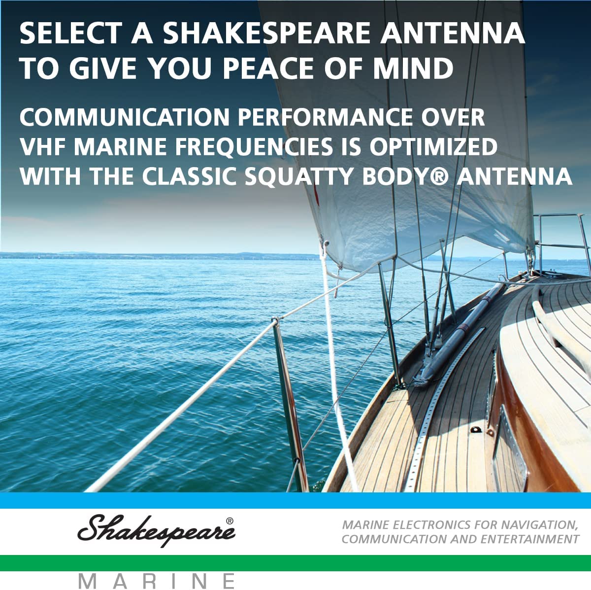 Shakespeare AIS 5215-AIS 36" Squatty Body Antenna For Sailboats - Boatyard Malaysia