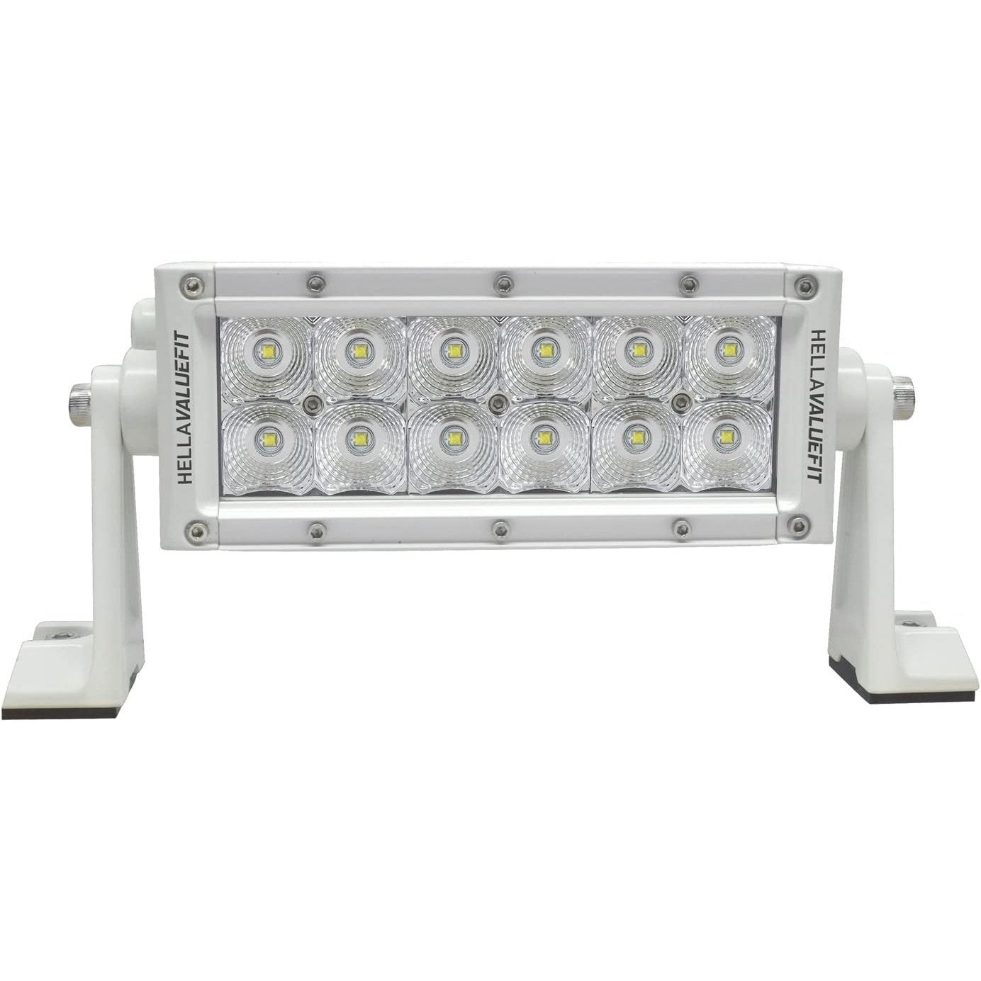 Hella Marine Value Fit Sport Series 12 LED Flood Light Bar - 8" - White - Boatyard Malaysia