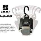 IMMI / Boatbuckle G2 Stainless Steel Retractable Bow Tie-Down - Boatyard Malaysia